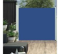 vidaXL Auvent latéral rétractable de patio 100x300 cm Bleu