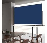 vidaXL Tuinscherm uittrekbaar 140x300 cm blauw48347 Bleu G