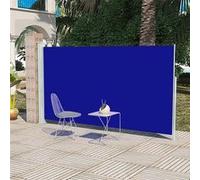 Vidaxl Auvent Latéral Rétractable De Patio 160x300 Cm Bleu Bleu