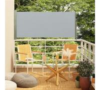 vidaXL Auvent latéral rétractable de patio 160x300 cm Gris