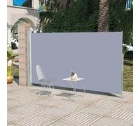 vidaXL Tuinscherm uittrekbaar 160x300 cm grijs41546 Gris G