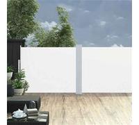 vidaXL Tuinscherm uittrekbaar 170x1200 cm crÃme313394