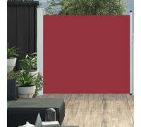 Vidaxl Auvent Latéral Rétractable De Patio 170x300 Cm Rouge Rouge