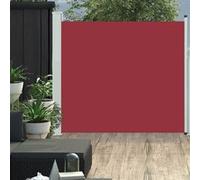 vidaXL Auvent latéral rétractable de patio 170 x 300 cm Rouge