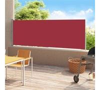 Vidaxl Auvent Latéral Rétractable De Patio 180x500 Cm Rouge Rouge