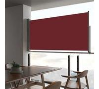 vidaXL Tuinscherm uittrekbaar 80x300 cm rood48363 G