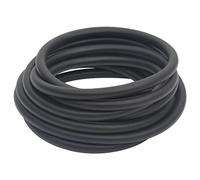 vidaXL Tuyau d'air hybride 5 m caoutchouc et PVC Noir