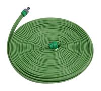 vidaXL Tuyau d'arrosage à 3 tubes vert 15 m PVC 154361