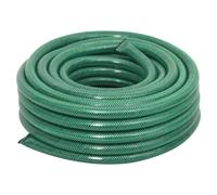 vidaXL Tuyau d'arrosage avec kit d'accouplement vert 0,75" 50 m PVC