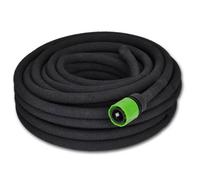 vidaXL Tuyau d'arrosage microporeux pour jardin Connecteur 1/2 pouces 25 m