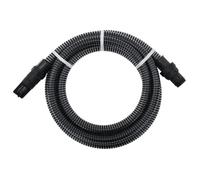 vidaXL Tuyau d'aspiration avec raccords en PVC noir 1"" 4 m PVC 151076