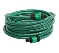 vidaXL Tuyau de Piscine, Tuyau de Jardinage pour Piscine, Tuyau d'Eau avec Raccord, Remplacement d'Arrosage Jardin Terrasse, Vert 20 m PVC Vert G