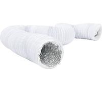 vidaXL Tuyau de ventilation aluminium et PVC 6 m Ø15 cm