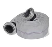 vidaXL Tuyau d'incendie 30 m 3 pouces avec raccords B-Storz Gris G