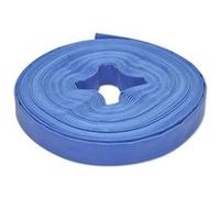 vidaXL Tuyau plat 25 m 1 pouce PVC Bleu G