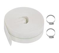 vidaXL Tuyau Plat Pompage Tuyau d'Arrosage Refoulement Irrigation Incendie Tuyau d'Évacuation d'Eau Jardin Patio Extérieur 25 m 2" PE
