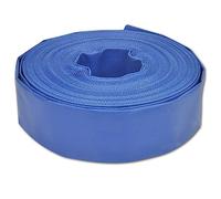 vidaXL Tuyau Plat Pompage Tuyau d'Arrosage Refoulement Irrigation Incendie Tuyau d'Évacuation d'Eau Jardin Patio Extérieur 25 m 3" PVC