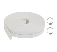 vidaXL Tuyau Plat Pompage Tuyau d'Arrosage Refoulement Irrigation Incendie Tuyau d'Évacuation d'eau Jardin Patio Extérieur 50 m 1" PVC