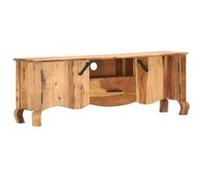vidaXL Tv-meubel 115x30x42 cm massief sheeshamhout287337 Brun G
