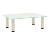 vidaXL Meuble TV 322759 – Verre trempé givré 40x35x17 cm