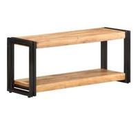 vidaXL Tv-meubel 90x30x40 cm massief acaciahout321978 Brun G