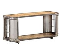 vidaXL Tv-meubel 90x30x40 cm massief mangohout321959 Brun G