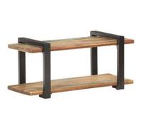 Vidaxl Meuble Tv 90x40x40 Cm Bois De Récupération Massif Marron