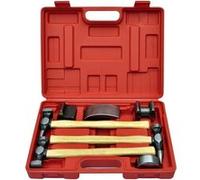 vidaXL Kit de marteaux de carrosserie de voiture et de bosses 7 pcs