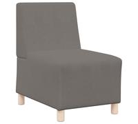 Vidaxl Fauteuil Gris Clair 55 X 74 X 82 Cm Tissu En Velours Côtelé