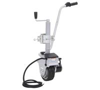 vidaXL Roue jockey motorisée en aluminium 12V 350W pour remorque