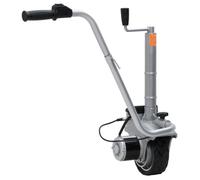 vidaXL Roue Jockey Motorisée en Aluminium 12V 350W pour Déménageur de Remorque