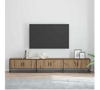 vidaXL Ensemble meuble TV 2 pièces Chêne artisanal 240 x 35 x 41 cm