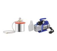 vidaXL Vacuümkamer met 1-traps pomp 7,4 L3100548 G