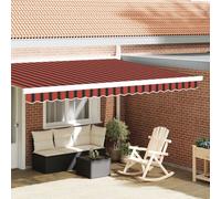 Vidaxl Valance D'auvent Pour Cadre De 4,5 M Multicolore 4,3x0,2 M