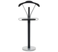 Vidaxl Valet De Chambre 45 X 35 X 107 Cm Noir Et Gris