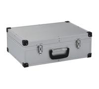 vidaXL Valise à outils 46 x 33 x 16 cm Argenté Aluminium