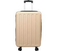 vidaXL Valise avec serrure Champagne 43 x 27 x 66 cm ABS plastique