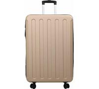 vidaXL Valise avec serrure Champagne 50 x 30 x 76 cm ABS plastique