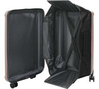 vidaXL Valise avec serrure or rouge 50 x 30 x 76 cm ABS plastique