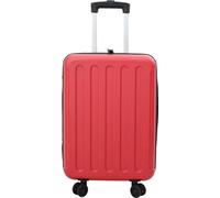 vidaXL Valise avec serrure rouge 34 x 23 x 55,5 cm ABS plastique