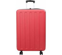 vidaXL Valise avec serrure rouge 50 x 30 x 76 cm ABS plastique