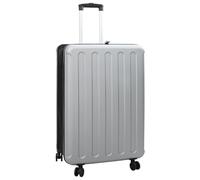 vidaXL Valise Pliable Coque Rigide 28'' Argent 50x30x76 cm ABS