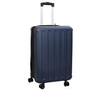 vidaXL Valise Pliable Rigide 24'' Bleu foncé 43x27x66 cm ABS