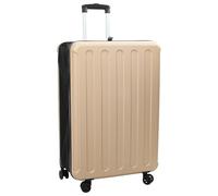 vidaXL Valise Rigide Pliable 28'' Champagne 50x30x76 cm ABS