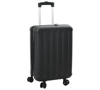 vidaXL Valise Pliable Coque Dure 24'Noire 43x27x66 cm ABS