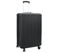 vidaXL Valise Pliable Coque Dure 28'' Noire 50x30x76 cm ABS