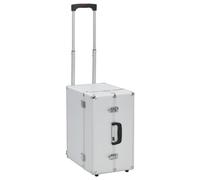 Valise de pilote 47 x 39 x 27 cm Argenté Aluminium
