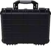 vidaXL Valise pour produits dangereux noir 40,6x33x17,4 cm