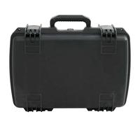 vidaXL Valise pour voyage en avion Portable Noir 50,5x37x14,5 cm PP