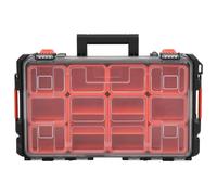 vidaXL Valise pour voyage en avion Portable Noir 55,5x34,5x13,5 cm PP